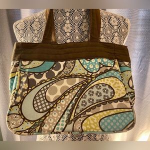 Thirty One Purse. Green, Blue & light Brown colors. Like new.